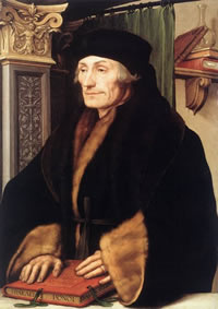 Erasmus by Holbein